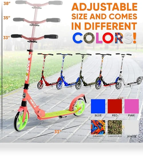 Renegade Kick Scooter — Push Scooters, Hurtle