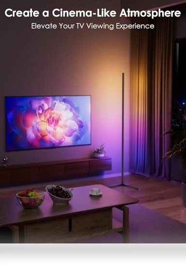 RGB Corner Floor Lamp — Standing Lights, JarryStart