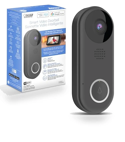 Smart Doorbell Camera — Smart Home Security, Feit Electric
