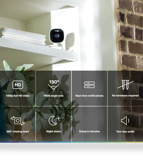 Smart Indoor Security Camera — Smart Home Security, Chamberlain Group