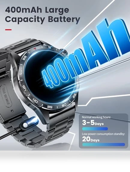 Smart Watch for Men with 3 Straps — Smartwatches, SUNKTA