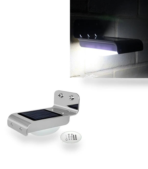 Solar Power Motion Sensor Garden Security Lamps — Outdoor Security & Flood Lighting, happybuySE