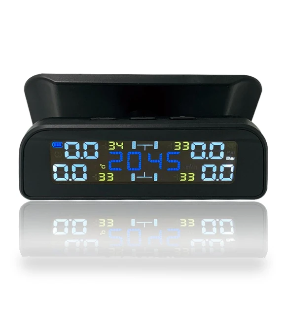 Solar TPMS LCD Digital Car Tire Pressure Monitoring System — TPMS Sensor Replacements, Tautoparts
