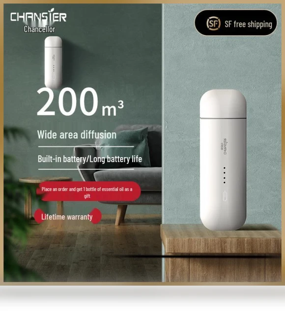 Wall-Mounted Aroma Diffuser with Timer — Electric, Deals Supermarket