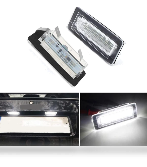 White LED Rear License Plate Light — License Plate, happybuySE
