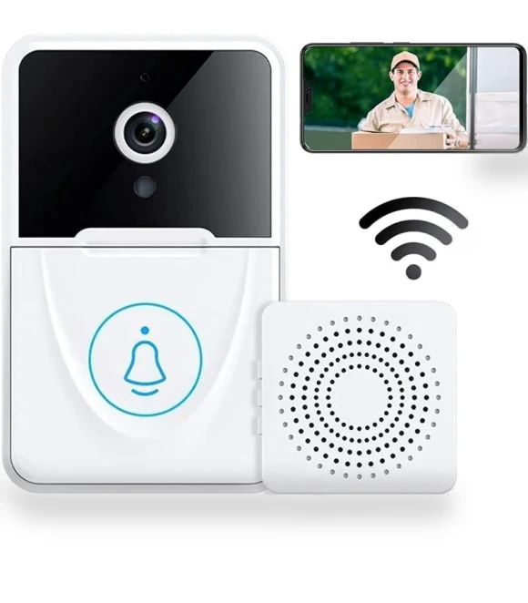 Wireless Doorbell Camera — Smart Home Security, Huaqiang North