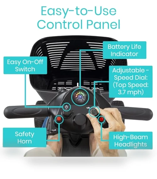 4 Wheel Mobility Scooter — Mobility Scooters, Vive Health