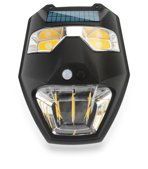5-Speed Adjustable Solar LED Wall Light — Garden Illumination, ZCXU