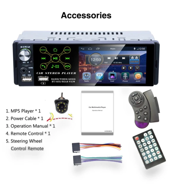 Car Stereo with Touch Screen — Car Installation Essentials, Tautoparts