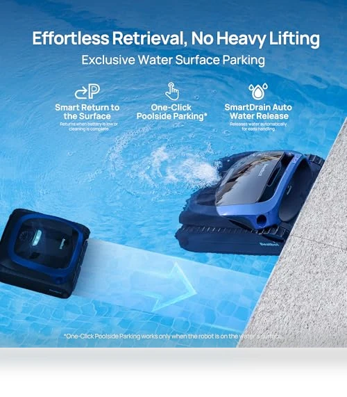 Cordless Robotic Pool Vacuum Cleaner — Automated Pool Maintenance, Beatbot