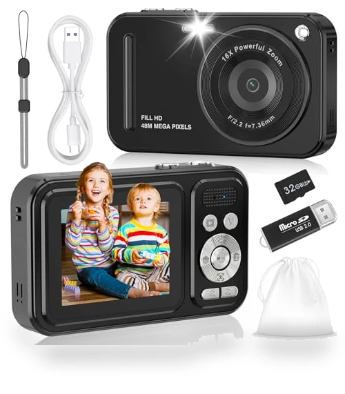 Digital Camera for Kids — Compact Digital Cameras, WITYEAH