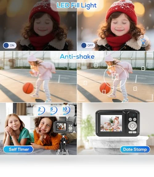 Digital Camera for Kids — Compact Digital Cameras, WITYEAH