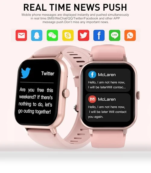 Fitness Tracker Smartwatch — Smartwatches, PLEIVO