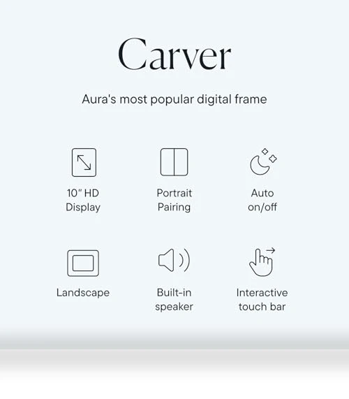 HD WiFi Digital Picture Frame — Digital Frames, Aura Home, Inc.