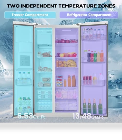 Large Refrigerator Fridge — Mini Fridges, Electactic