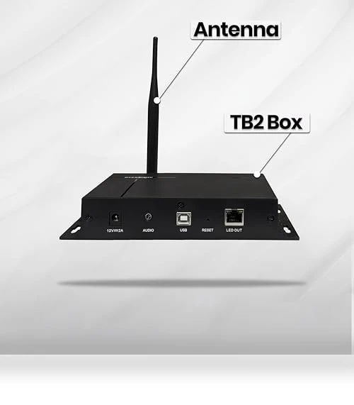 LED Controller Box for Transparent LED Film Display — Wall Controllers, INWIXA