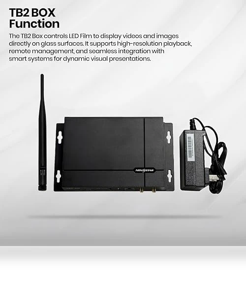 LED Controller Box for Transparent LED Film Display — Wall Controllers, INWIXA