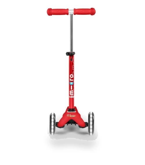 Mini Deluxe LED Three-Wheeled Scooter — Electric Vehicles, Micro