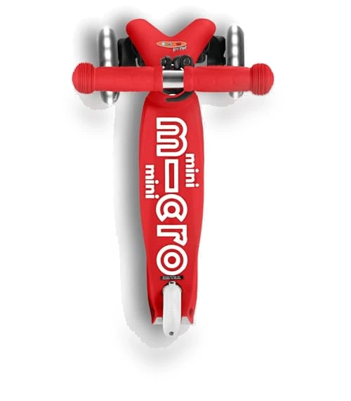Mini Deluxe LED Three-Wheeled Scooter — Electric Vehicles, Micro
