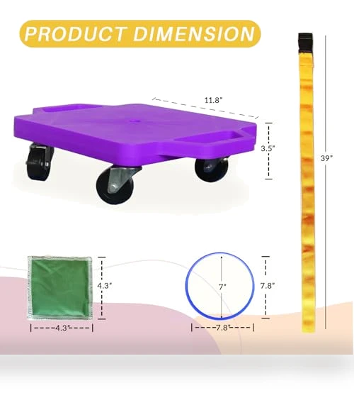 Plastic Scooter Boards with Handles for Kids — Kids Fitness, romrex