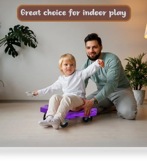 Plastic Scooter Boards with Handles for Kids — Kids Fitness, romrex