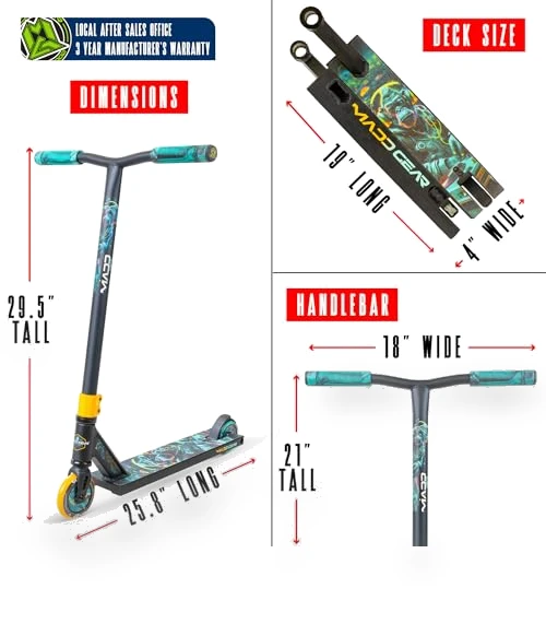 Pro Stunt Trick Scooter — Stunt Scooters, Madd Gear