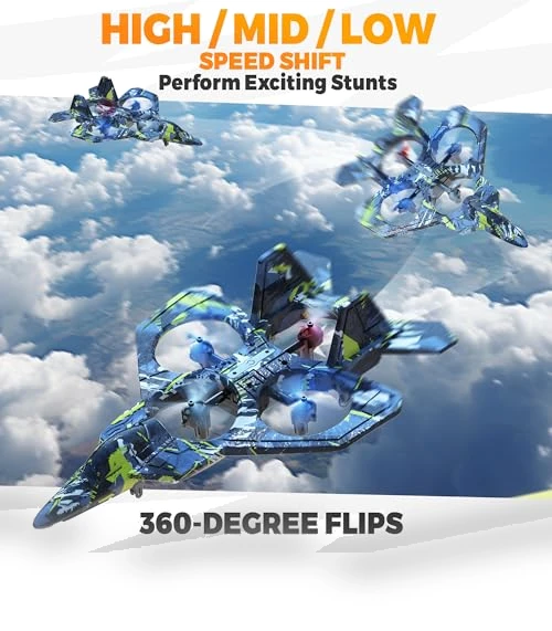 RC Fighter Airplane Mini Drone — RC Helicopters, BEZGAR