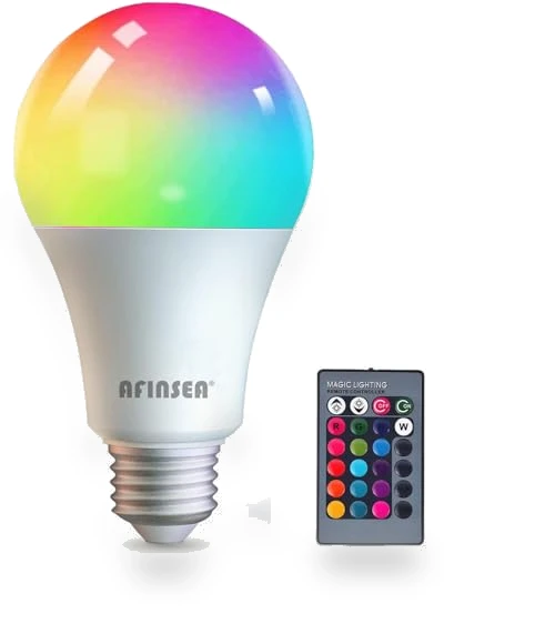 RGB Color Changing Light Bulbs — LED, AFINSEA