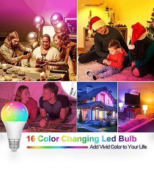 RGB Color Changing Light Bulbs — LED, AFINSEA