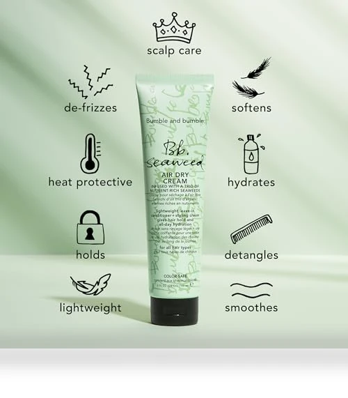 Seaweed Nourishing Air Dry Styling Cream — Styling Treatments, Bumble and bumble