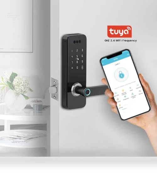 Smart Door Lock with Face Recognition — Smart Home Security, We Technology