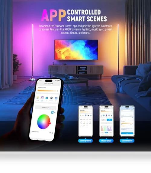Smart LED Floor Lamp — Standing Lights, NEEWER