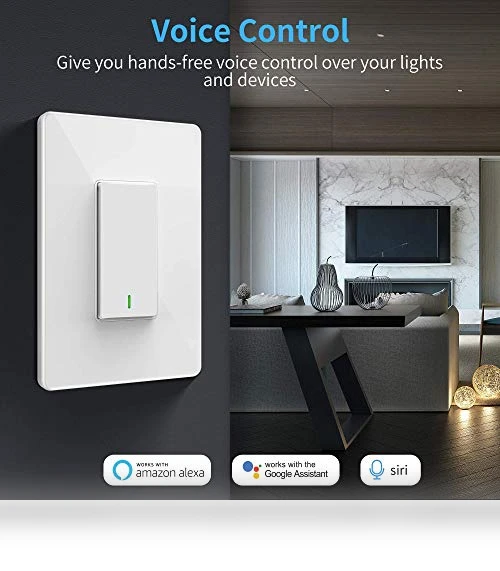 Smart Light Switch 3 Pack — Smart Home Hubs & Controllers, Tuykay