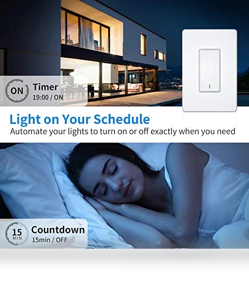 Smart Light Switch 3 Pack — Smart Home Hubs & Controllers, Tuykay