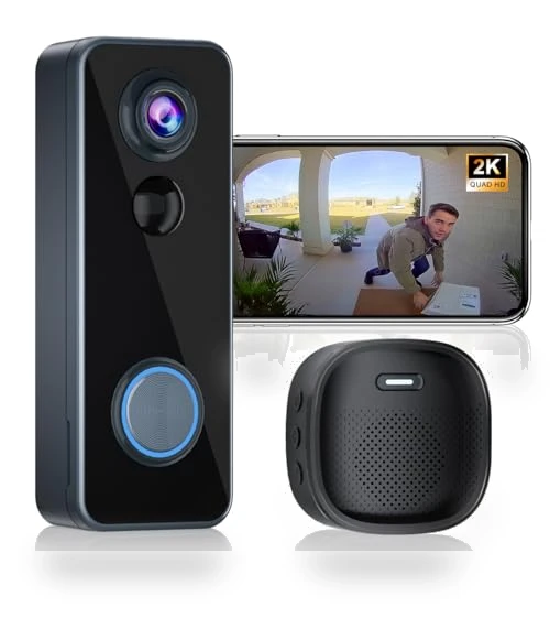 Wireless Doorbell Camera — Smart Home Security, KAMEP