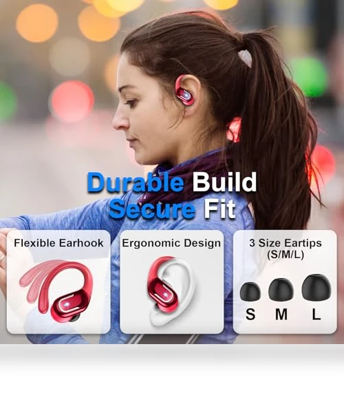 Wireless Earbuds Sport — In-Ear Headphones, Rulefiss