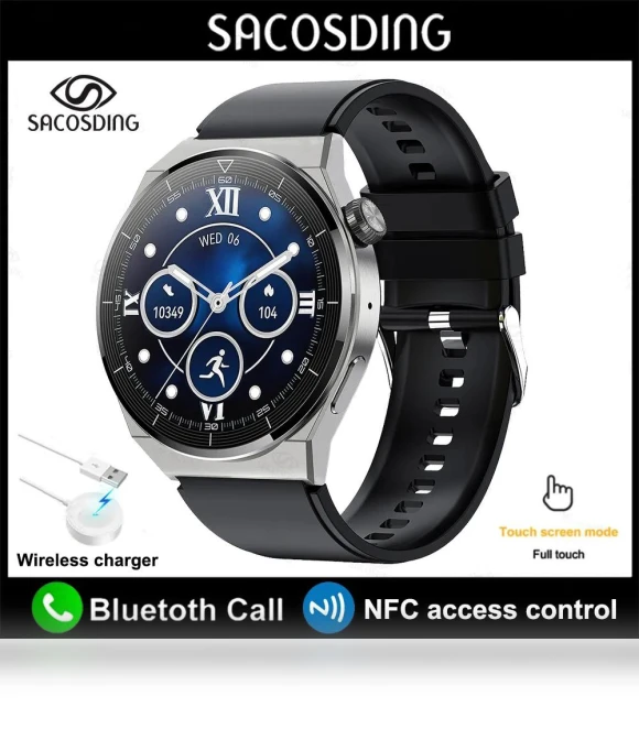 AMOLED Smart Watch — Smartwatches, SACOSDING