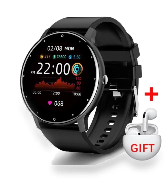 Bluetooth Smart Watch with Heart Rate Monitor — Smartwatches, ZJM Mall