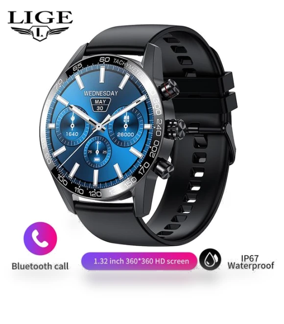 Business Smartwatch with Music Player — Wearable Accessories, LIGE
