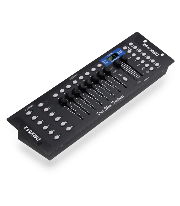 DMX512 Lighting Controller Console Panel — Black Light, TOMTOP JMS