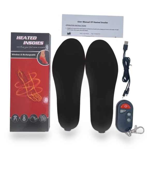 Heated Insoles — Leg Warmers, Inkon Outdoor Sports