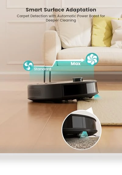 LiDAR Robot Vacuum and Mop — Smart Cleaning Robots, Lefant