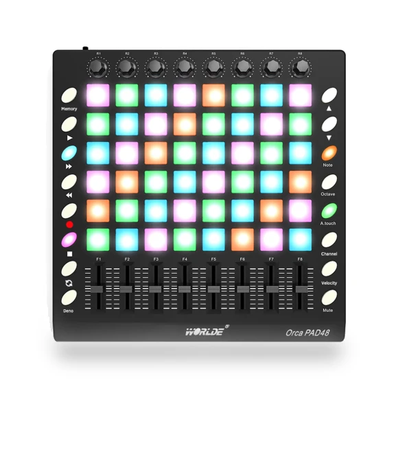 Portable USB MIDI Controller Drum Pad — Music Controllers, WORLDE