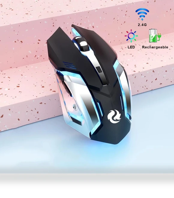 Rechargeable Wireless Gaming Mouse — Mouse Pads, Essager Electronic