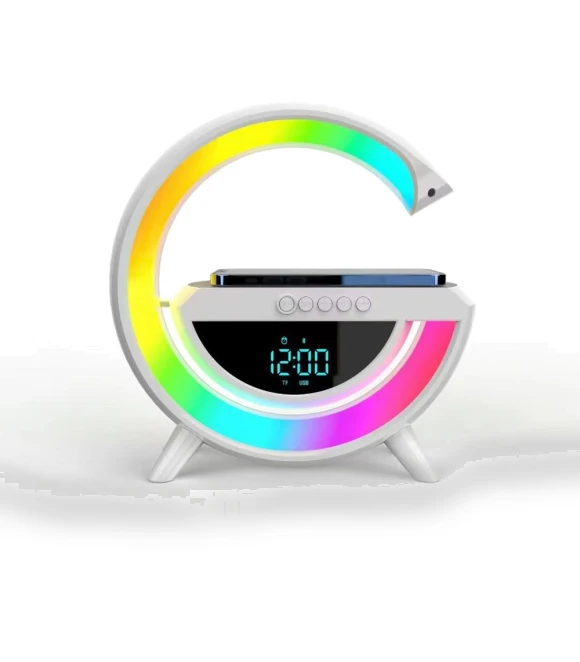 Smart Alarm Clock with BT Speaker and Wireless Charging — Alarm, TOMTOP JMS
