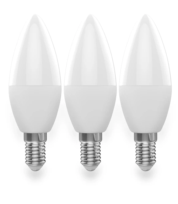 Smart Wi-Fi RGB+W+C LED Candle Bulb — LED, 3d printing machine