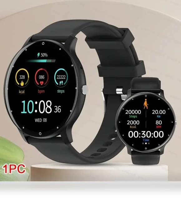 Smartwatch for Men with Full Touch Screen — Smartwatches, ElectronicsHome