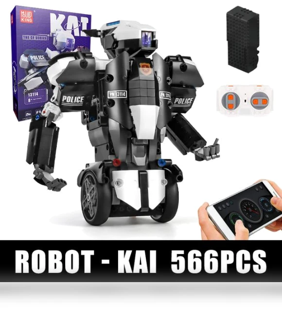 STEM Building Blocks Robot — Construction Kits, MOLD KING