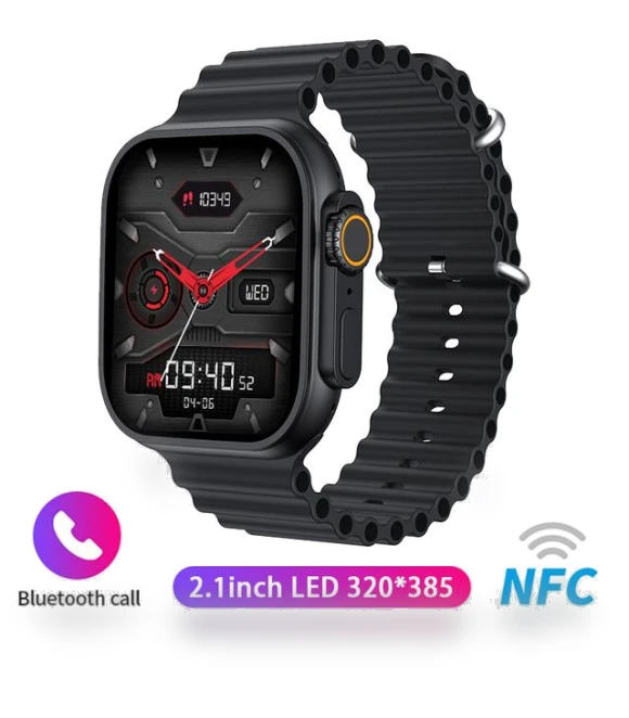 Ultra Series NFC Smartwatch — Wearable Accessories, SACOSDING