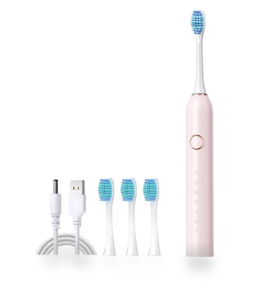 Electric Toothbrush with Replaceable Heads — Chargers, Refreshing Home